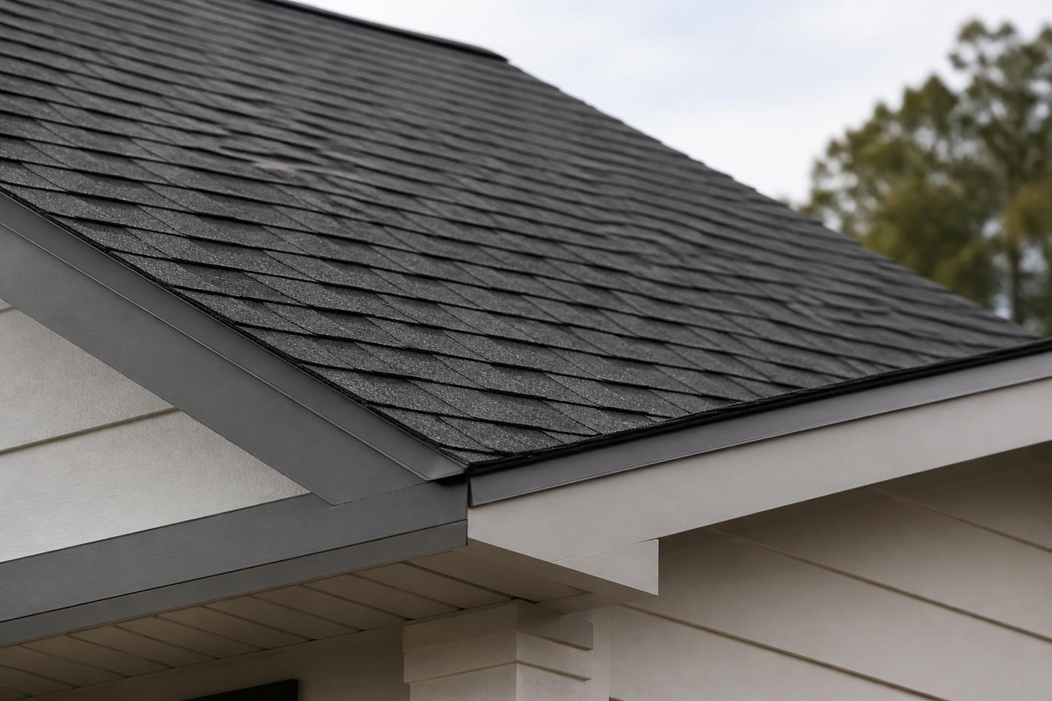 Roofing material and installation detail